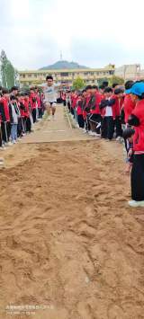 灵璧县九顶中学第二十六届运动会隆重举行