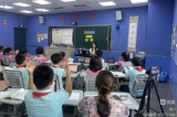 合肥市蚌埠路第五小学参加“五校联动”小学音乐学科智慧教学暨瑶海区智慧学校应用第四片区、第七片区活动