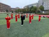 合肥市淮合花园小学开设个性化课程武术社团活动
