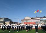 绽放青春 放飞理想 —— 怀远县龙亢中学举行第九套广播体操比赛             