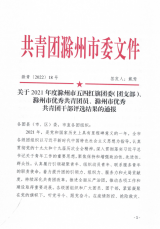 滁州市机电工程学校（安徽滁州技师学院）共青团荣获市级多项荣誉     