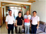 天長(zhǎng)市釜山九年制學(xué)校黨支部走訪慰問老黨員