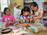 六安市雷鋒路小學(xué)：開展“童心向黨——小紅軍泥塑制作”手工活動(dòng)