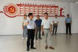 肥东县委组织部副部长刘新华到合肥艺术中学调研党建工作