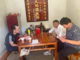 家校交流互动  共建成长摇篮——岳西县巍岭教育党支部组织开展大家访活动