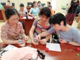 合肥天乐中心社会组织孵化园：巧手钩织学技艺 其乐融融话幸福    
