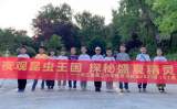 合肥市长江路第二小学橡树湾校区 一（8）班飞扬小队开展夜观昆虫科普考察实践活动