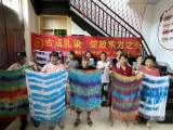 合肥高新區(qū)紅楓社區(qū)：古法扎染 綻放東方之美