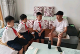 肥東縣古河路小學開展青少年黨史學習月活動
