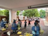 合肥市杏林小學第一輪全員核酸檢測工作在校園內全面啟動