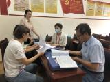 合肥市杏林小学迎接庐阳区教体局督导组检查校园疫情防控工作