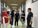 庐阳区督学来到合肥市第四十五中学长丰路校区进行检查督导