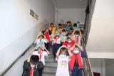 肥东县古河路小学开展“九一八” 防空演练活动