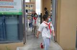六安市将军路小学开展2022年秋学期开学新冠疫情防控应急演练         