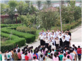 不忘初心，砥礪前行——靈璧縣朝陽鎮(zhèn)唐莊小學(xué)舉行教師宣誓活動(dòng)  