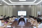 合肥市第四十五中学橡树湾校区召开八年级班主任工作会议