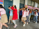 合肥市建平实验小学南艳分校开展“九一八”防空疏散演练活动