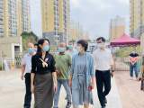 合肥市庐阳区委副书记束红英一行督查指导合肥市荣幼集团丽水分园疫情防控工作