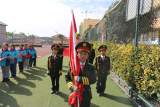 亳州市拂晓中心小学举行“红领巾，我为你自豪”少先队入队仪式