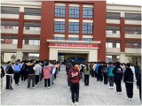 怀宁县振宁学校第二校区开展消防逃生演练