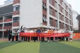 让快乐“飞”得更久些——合肥市临泉路第二小学开展有氧飞盘教师友谊赛