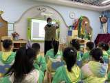合肥市双岗幼儿园教育集团悦城分园中二班开展以“口罩的秘密”为主题的班级特色活动