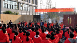 界首一中举行弘毅广场落成典礼暨刘涟清赠书仪式                