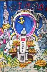 合肥市跃进小学组织队员们开展“学习二十大 奋进新征程”主题绘画活动