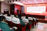 界首中学：校长带头上团课，宣讲党的二十大   