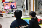 肥东县古河路小学组织观看“新时代好少年”先进事迹展播