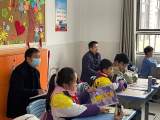 合肥经开区社发局到合肥经开实验高刘小学调研指导“教与学”常规落实情况