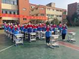 合肥新康中學(xué)高中部舉行第二屆桌面舞大賽