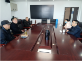 太湖县委统战部常务副部长殷方兵来太湖当代职业技术学校调研