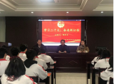 深学笃行新思想，凝聚青春心向党——太湖当代职业技术学校为学生干部宣讲党的二十大精神