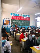 宿松县经济开发区龙山学校开展疫情防控志愿服务活动