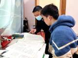 岳西县姚河中心学校开展年关家访活动