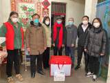 合肥经开区莲花社区开展“岁末送温暖，红围巾关爱行动”慰问活动           