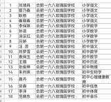 合肥一六八玫瑰园学校教育集团18人入选市第四届“教坛新星”，4人推荐省赛