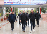 安庆市委统战部领导来桐城高级技工学校调研指导工作
