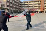 合肥市五一小学：进行反恐防暴演练  构筑校园平安网