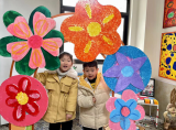 合肥市荣幼教育集团菱湖分园开展“不负春光 花花相框”快乐大放送活动