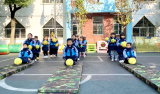 合肥市荣幼教育集团总园小一班开展趣味足球游戏系列活动