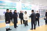肥东县副县长马晶晶一行来安徽华夏旅游学校督导检查食品安全工作
