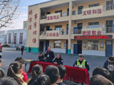 法治教育進校園  合力護航促成長  ——靈璧縣韋集中心小學(xué)開展2023年春季“法治進校園報告會”