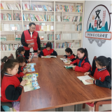 亳州市州东中心小学组织学生参与社区新时代文明实践中心建设