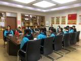 关注两会 关心你我 ——合肥市庆平希望学校八年级学生在行动