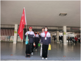 煦日伴农趣 劳动有去处  ——淮南市田家庵区民生中学学子忙“种豆”