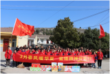 灵璧县朝阳中心小学：春日学雷锋 情暖敬老院