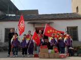 合肥经开实验高刘小学组织“学雷锋”志愿服务  慰问贫困老人