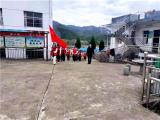 弥陀中学团委开展学雷锋志愿服务活动